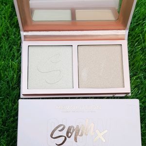 Makeup Revolution Face Highlighter Duo