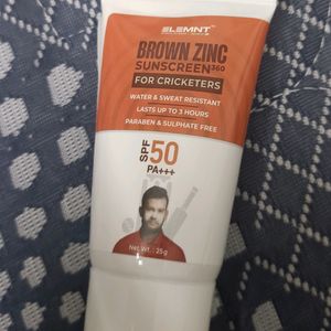 Sunscreen For Men- Brown Zinc Color,Long-lasting