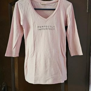 Baby Pink T-shirt - Perfectly Imperfect