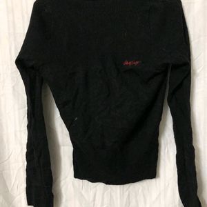 Black Long Sleeves Top