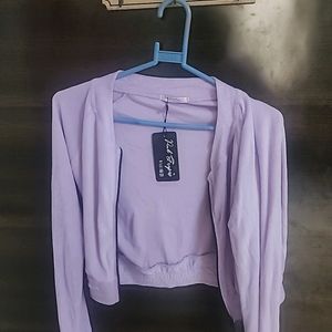 Unused Lilac Jacket Purchased From Singapore