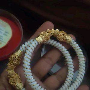 City Gold Bangles In Size 2.4