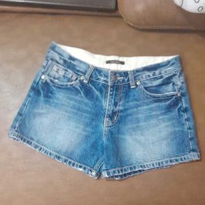 Blue Denim Shorts