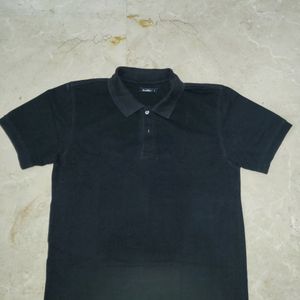 Zudio Black T-shirt For Men.