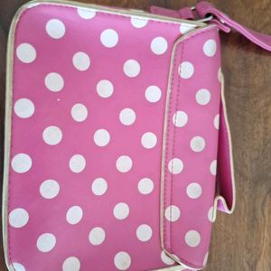 Pink Polka Dot PURSE kids