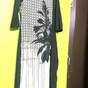 W Printed Kurta Beautiful For Ladies