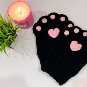 Cat Gloves Crochet