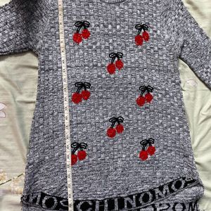 Moschinomos Grey Sweatshirt Women’s