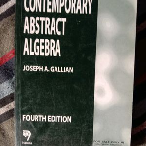 Contemporary Abstract Algebra