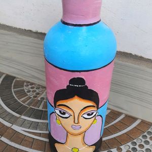 Women Bottle Art