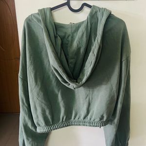 Teal Green Hoodie Jacket