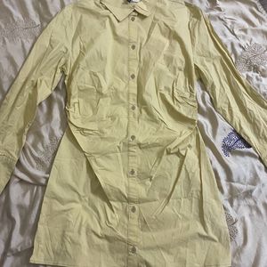 H&M TAPERED WAIST SHIRT