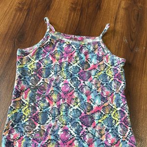 girls Set of tank top with jeans 4-6yrs kids