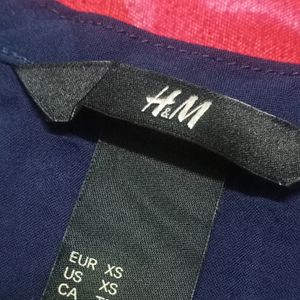 H.M Blue Top For Woman