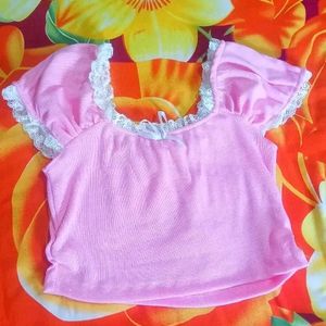 Y2K pinterest Barbie Top