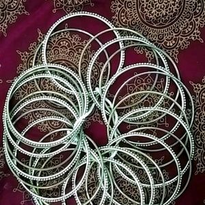 Ethnic Traditional Silver Plated Classic Bangles