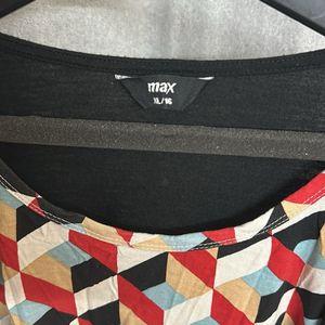 Max Open Front Shrug Top