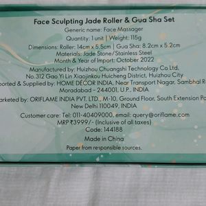 Oriflame JADE ROLLER WITH GUA SHA SET