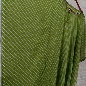 Green Cape Top, Size Xxl