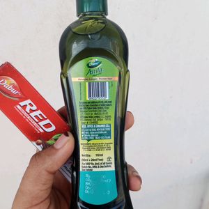 Dabur Hair Oil And 10rs Toothpaste Freee!