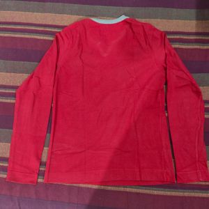 Red Full Sleeves T-shirt