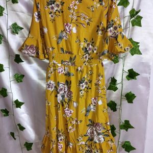 Floral Printed Cute Dress