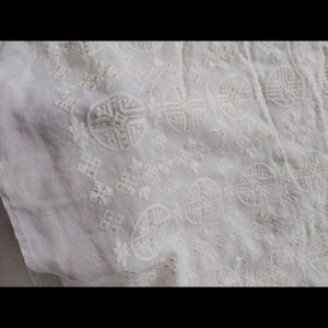 Dyeable Georgette  Lakhnawi Fabric