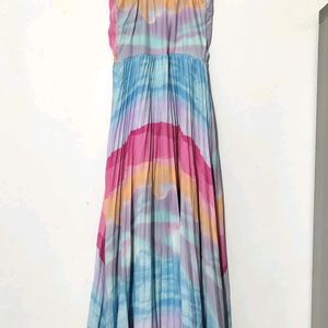 Tokyo Talkies Tie Dye Multi Colored Dress