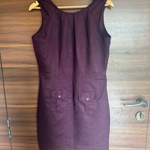 Mauve Sleevless Dress