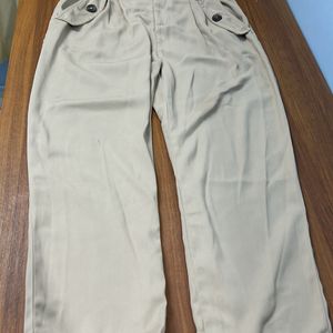 Girls Cargo Ankle Length Trouser Size 26