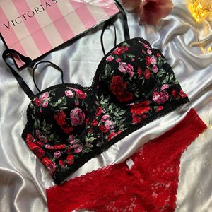 Victoria Secret Bra With Penty Set