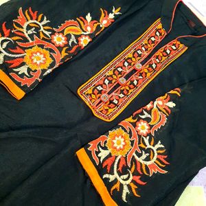 Chadenri Silk Kurta