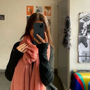 Pink Cozy Scarf