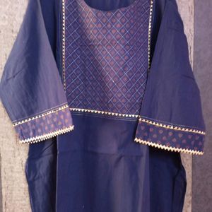 Divena Fancy Kurta Set With Dupatta *COTTON*