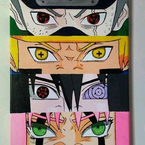 Anime Canvas Painting