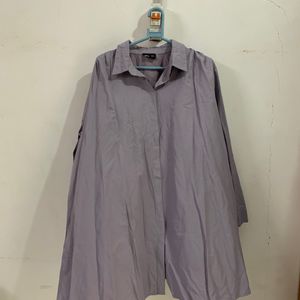 Purple/lilac Shirt Plus Size