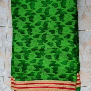 Green Saree