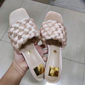 Slip-on Sandals with Stiletto Heels