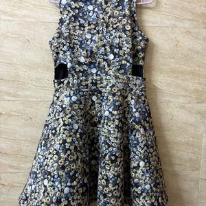 Flower Print Cute And Classy Dress