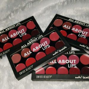 Swiss Beauty All About Lips Palette