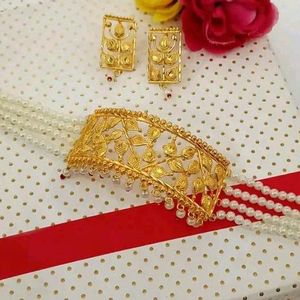 Gold Plated Jewellery Set ( 1 Pack )