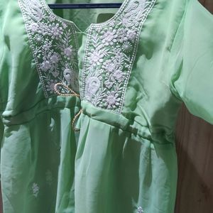 Green Tunic Top