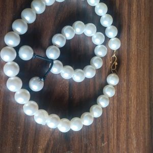 Handmade Pearl Necklace & Bracelet For Kids