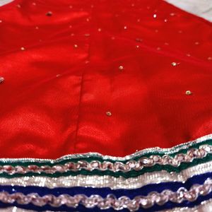 Women Reddish Embroidery 🪡 Navratri Choli