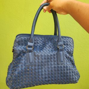 Blue Women Handbag