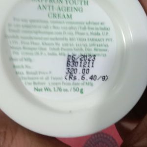 Biotique Anti Aging Cream - Saffron Youth