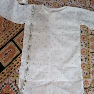 White Short Kurta