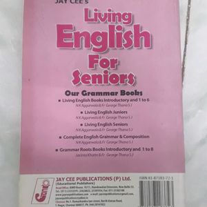 combo English grammer book and necklace