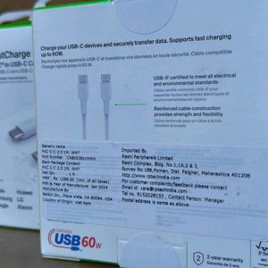 Belkin Boostcharge USB CtoC Cable