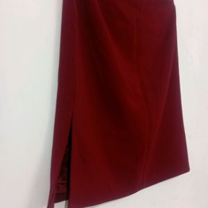 Maroon Skirt ❗Price Drop❗